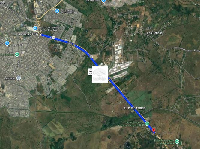 Lote en venta en Ranchos Del Inat, Montería, 1120 m² · foto 2 de 5