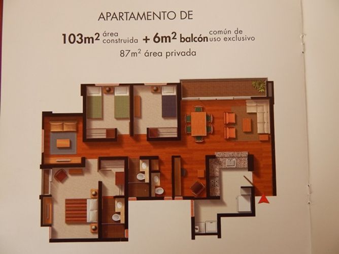 Apartamento de 3 alcobas en venta en La Uribe, Bogotá, 109 m² · foto 19 de 20