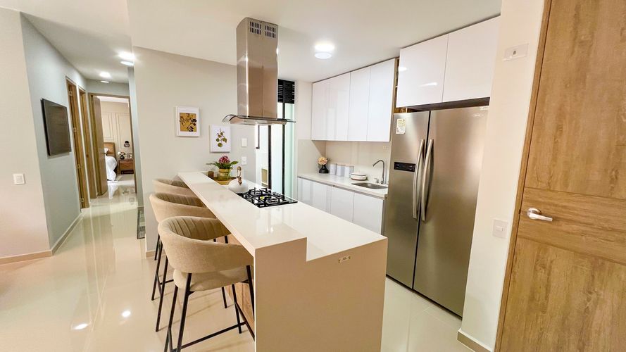 Apartamento de 2 alcobas en venta en Conucos, Bucaramanga, 66 m² · foto 3 de 24