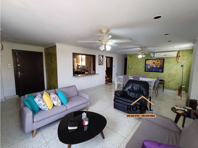Apartamento de 3 alcobas en venta en Altos Del Prado, Barranquilla, 123 m² · foto 5 de 24