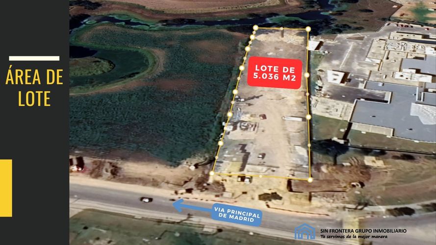 Lote en venta en La Magnolia, Madrid, 5036 m² · foto 3 de 5