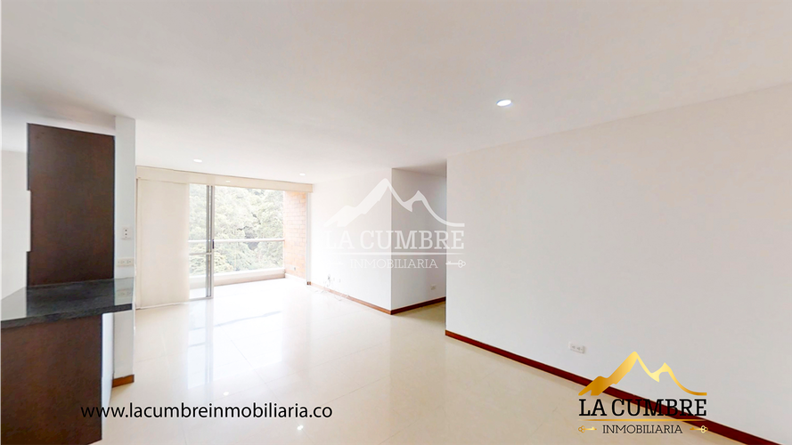 Apartamento de 3 alcobas en arriendo en Loma De Las Brujas, Envigado, 100 m² · foto 3 de 11