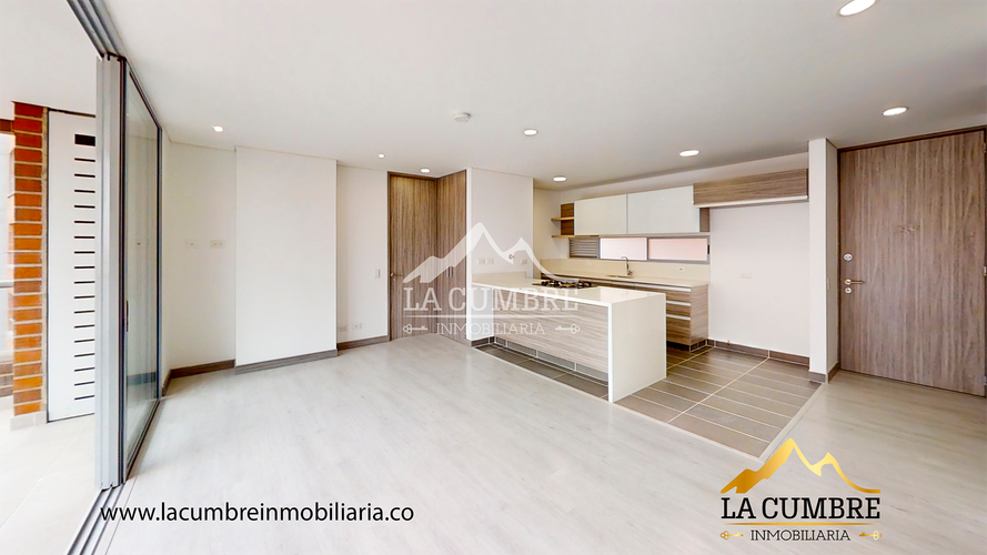 Apartamento de 2 alcobas en arriendo en Loma De Las Brujas, Envigado, 86 m² · foto 2 de 16