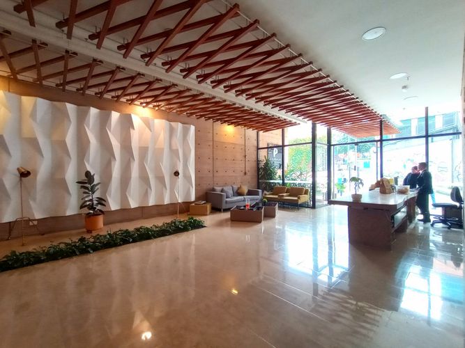 Apartaestudio en venta en La Merced, Bogotá, 53 m² · foto 3 de 24