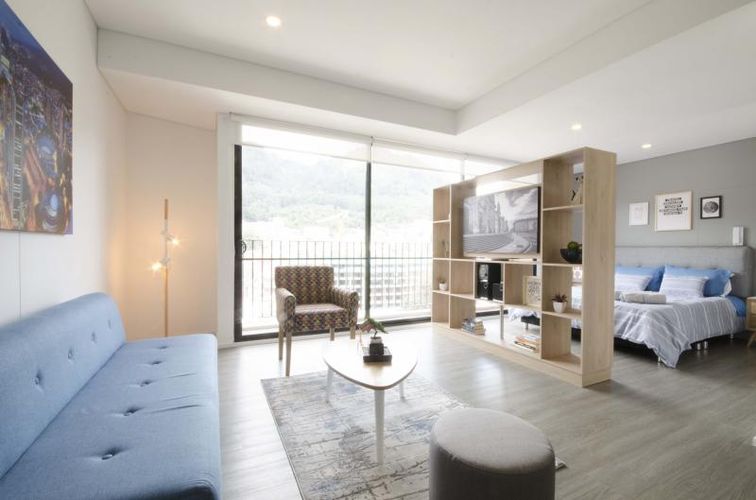 Apartaestudio en venta en La Merced, Bogotá, 53 m² · foto 14 de 24