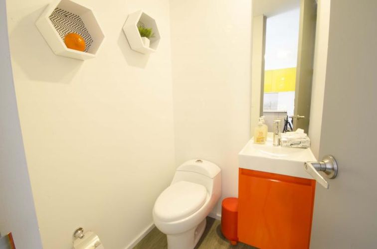 Apartaestudio en venta en La Merced, Bogotá, 53 m² · foto 19 de 24