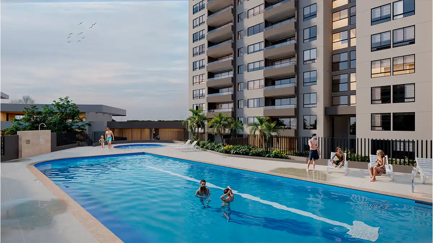 Apartamento de 3 alcobas en venta en Valle Del Lili, Cali, 85 m² · foto 2 de 9