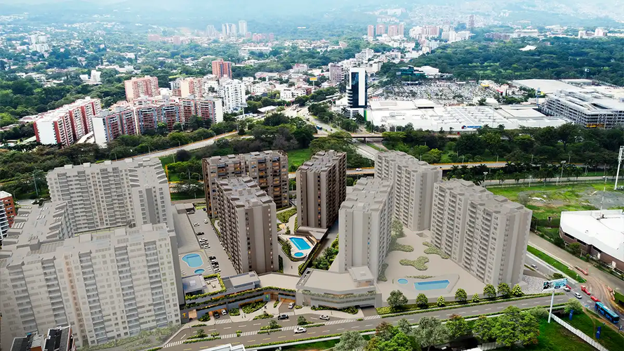 Apartamento de 3 alcobas en venta en Valle Del Lili, Cali, 85 m² · foto 6 de 9