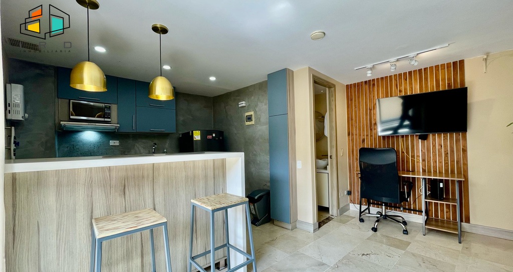 Apartaestudio en arriendo en La Frontera, Medellín · foto 5 de 14