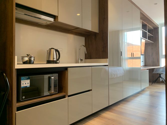 Apartaestudio en venta en Santa Paula, Bogotá, 29 m² · foto 3 de 14
