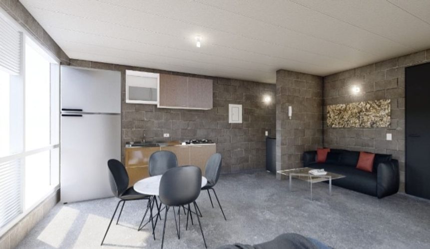 Apartaestudio en venta en Las Cruces, Bogotá, 31 m² · foto 4 de 5
