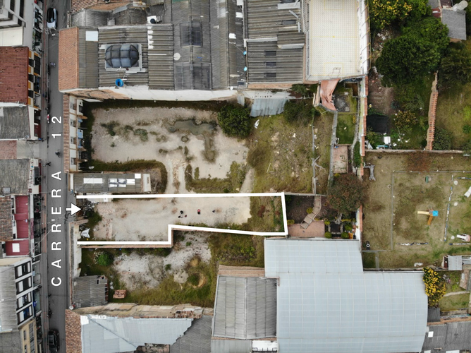 Lote en venta en Centro Historico, Tunja, 389 m² · foto 2 de 13