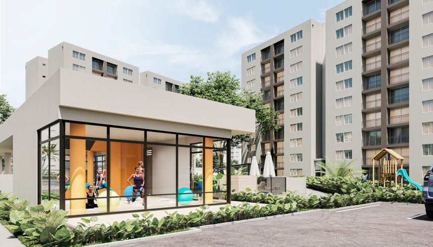 Apartamento de 2 alcobas en venta en Cachipay, Cali, 62 m² · foto 3 de 8