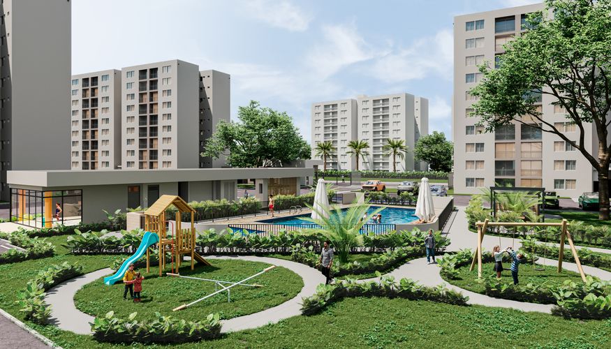 Apartamento de 2 alcobas en venta en Cachipay, Cali, 62 m² · foto 7 de 8