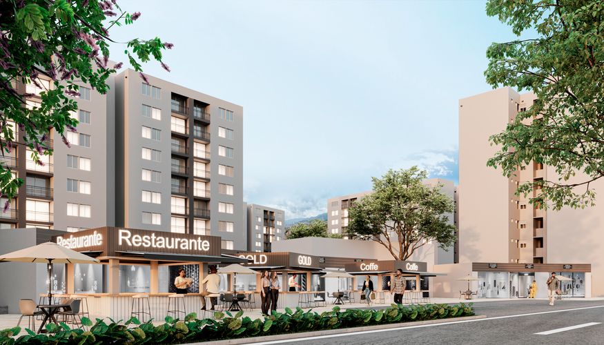 Apartamento de 2 alcobas en venta en Cachipay, Cali, 62 m² · foto 2 de 8