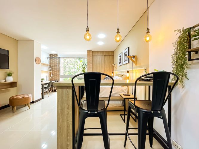 Apartamento de 1 alcoba en arriendo en El Poblado, Medellín, 32 m² · foto 5 de 10