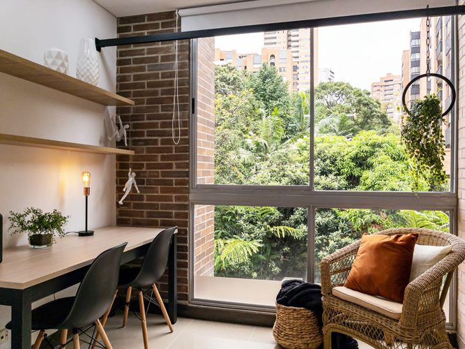 Apartamento de 1 alcoba en arriendo en El Poblado, Medellín, 32 m² · foto 7 de 10