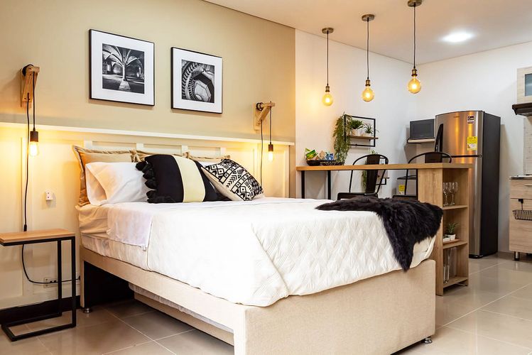 Apartamento de 1 alcoba en arriendo en El Poblado, Medellín, 32 m² · foto 9 de 10