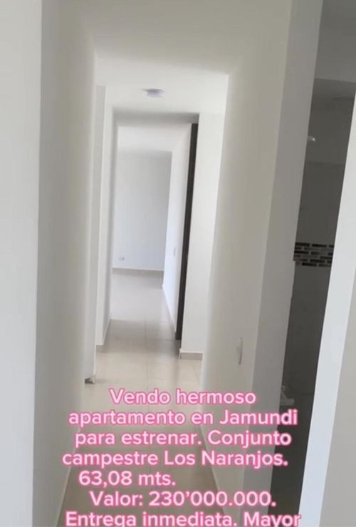 Apartamento de 3 alcobas en venta en Juan De Ampudia, Jamundí, 64 m² · foto 6 de 8