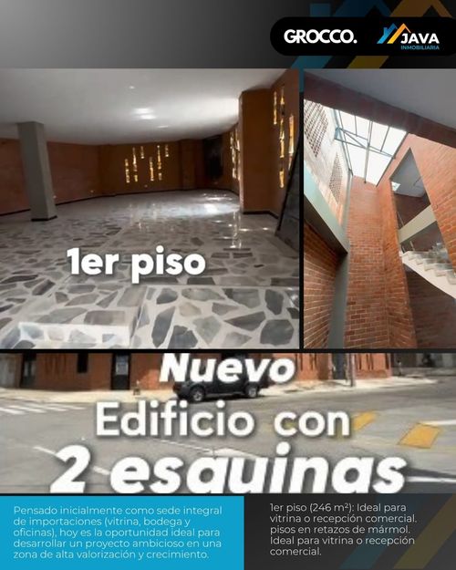 Edificio en venta en El Cedro, Cali, 1040 m² · foto 2 de 4