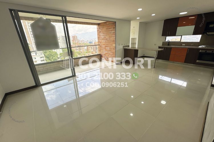Apartamento de 3 alcobas en arriendo en Los Parra, Medellín, 112 m² · foto 2 de 24