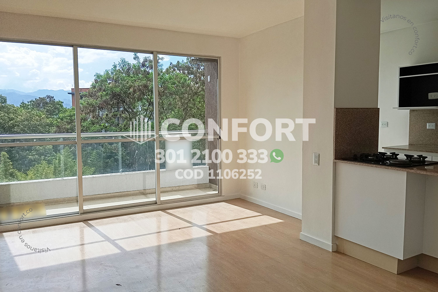 1BR Apartment in Loma del Esmeraldal (75 m²) - 2