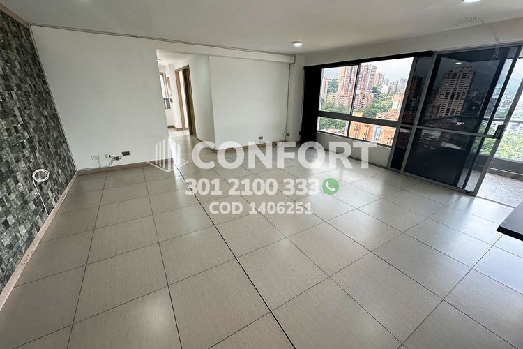 Apartamento de 3 alcobas en arriendo en San Diego, Medellín, 103 m² · foto 3 de 24