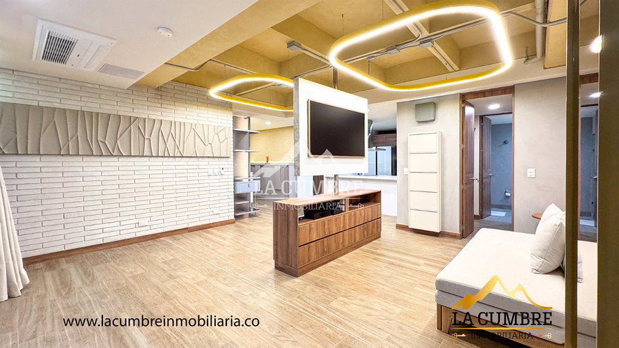 Apartamento de 1 alcoba en venta en Ciudad Del Río, Medellín, 90 m² · foto 3 de 14
