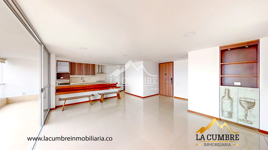 Apartamento de 2 alcobas en arriendo en La Calera, Medellín, 140 m² · foto 2 de 15