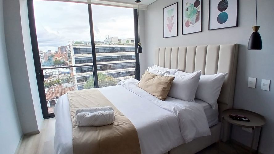 Apartaestudio en venta en Chico Norte, Bogotá, 24 m² · foto 3 de 13