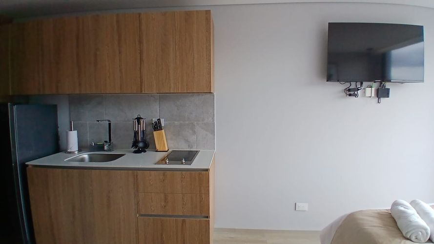 Apartaestudio en venta en Chico Norte, Bogotá, 24 m² · foto 4 de 13