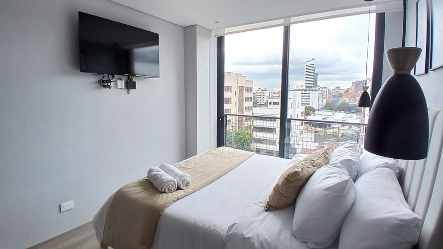 Apartaestudio en venta en Chico Norte, Bogotá, 24 m² · foto 7 de 13