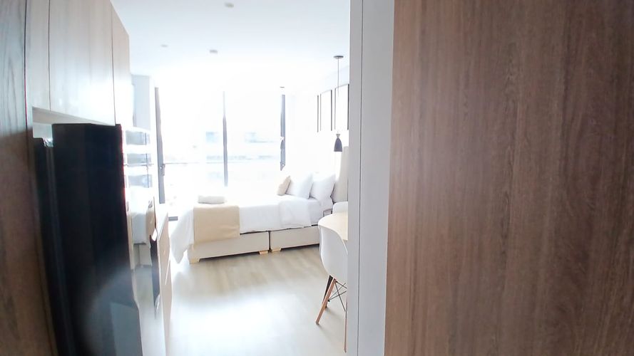 Apartaestudio en venta en Chico Norte, Bogotá, 24 m² · foto 10 de 13