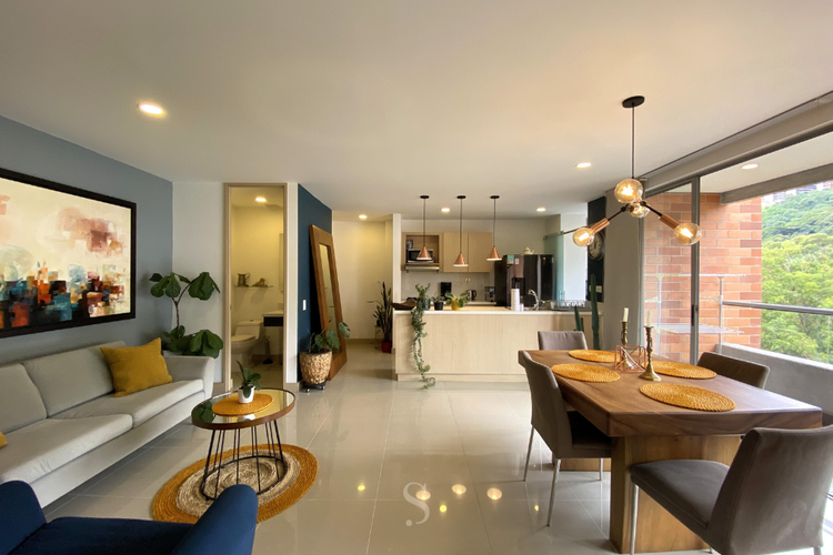 Apartamento de 3 alcobas en arriendo en El Poblado, Medellín, 97 m² · foto 2 de 20