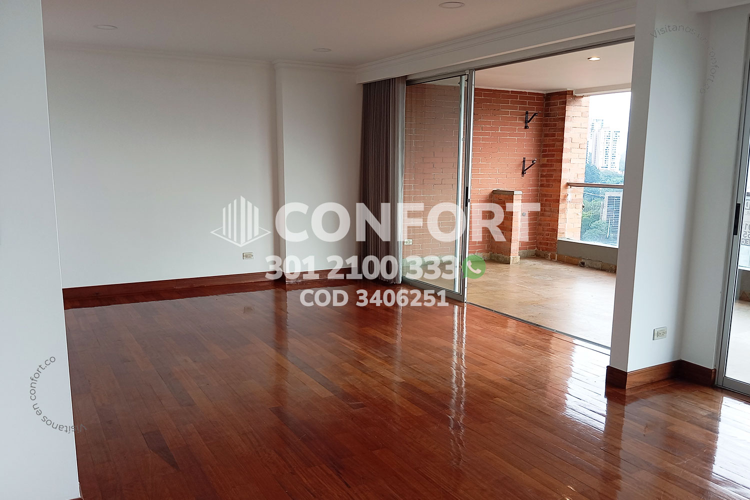 Apartamento en arriendo en Altos Del Poblado, Medellín · foto 4 de 24