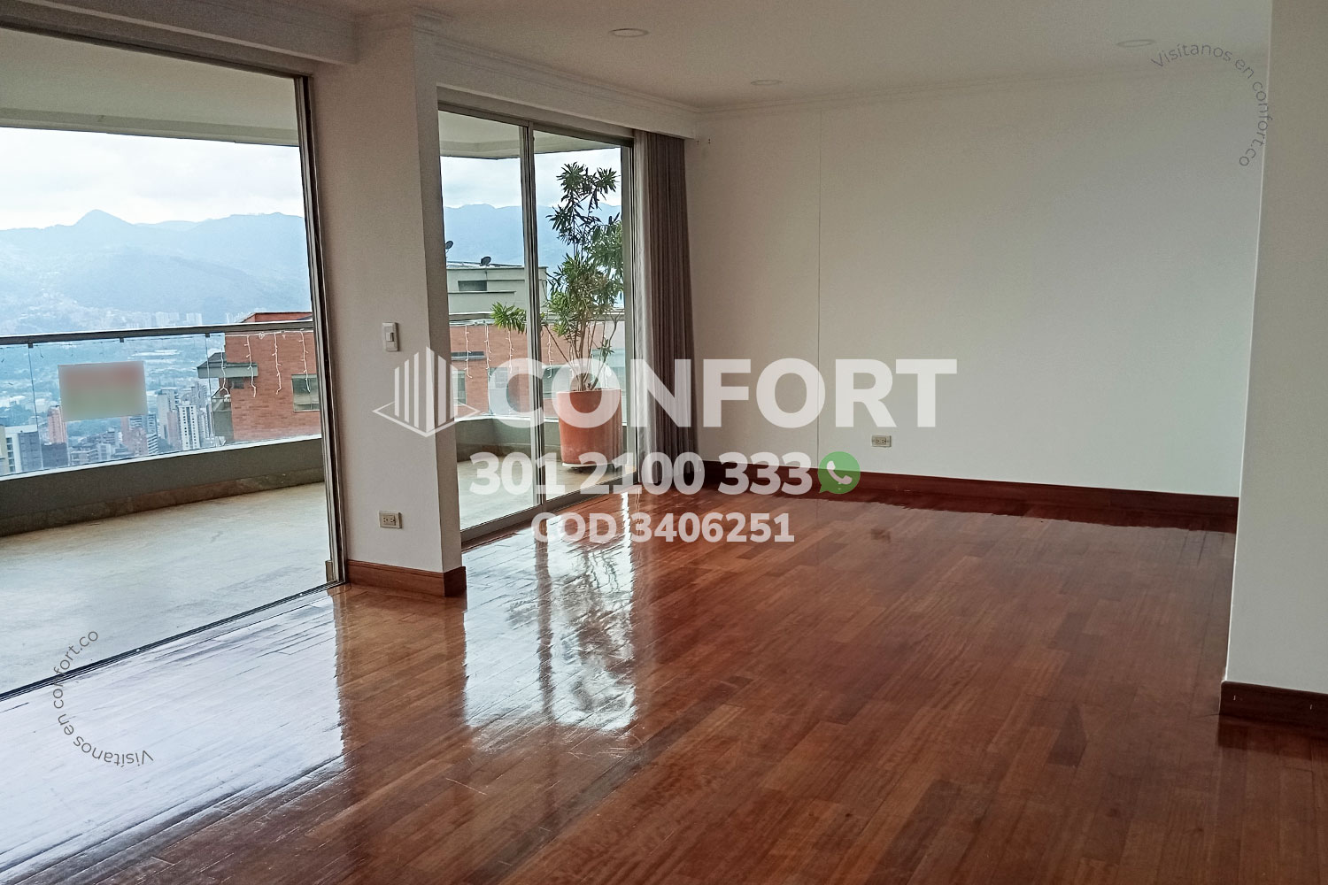 Apartamento en arriendo en Altos Del Poblado, Medellín · foto 5 de 24
