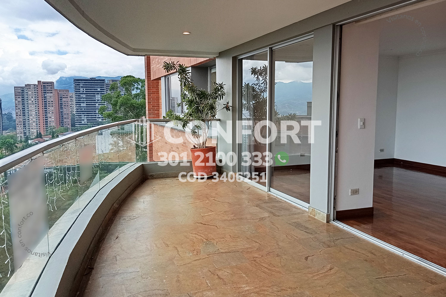 Apartamento en arriendo en Altos Del Poblado, Medellín · foto 8 de 24