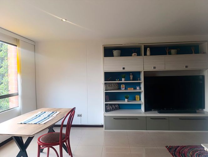 Apartamento de 1 alcoba en arriendo en Las Lomas, Medellín, 50 m² · foto 3 de 17