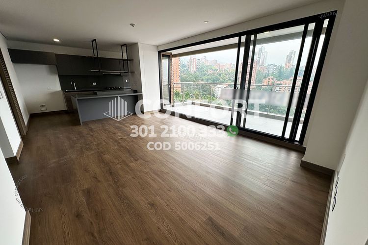 Apartamento de 3 alcobas en arriendo en Los Balsos, Medellín, 140 m² · foto 3 de 24