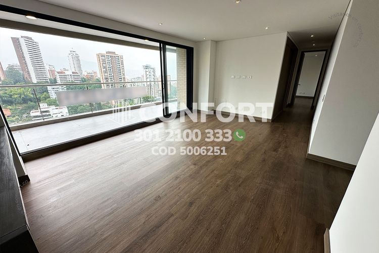 Apartamento de 3 alcobas en arriendo en Los Balsos, Medellín, 140 m² · foto 4 de 24