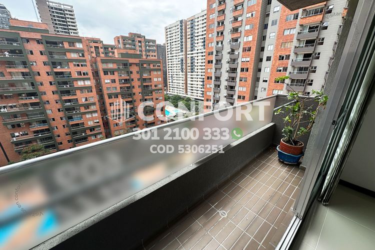 Apartamento de 3 alcobas en arriendo en Ciudad Del Río, Medellín, 87 m² · foto 4 de 24