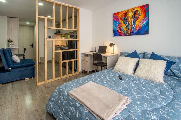 Apartaestudio en venta en La Veracruz, Bogotá, 28 m² · foto 6 de 11