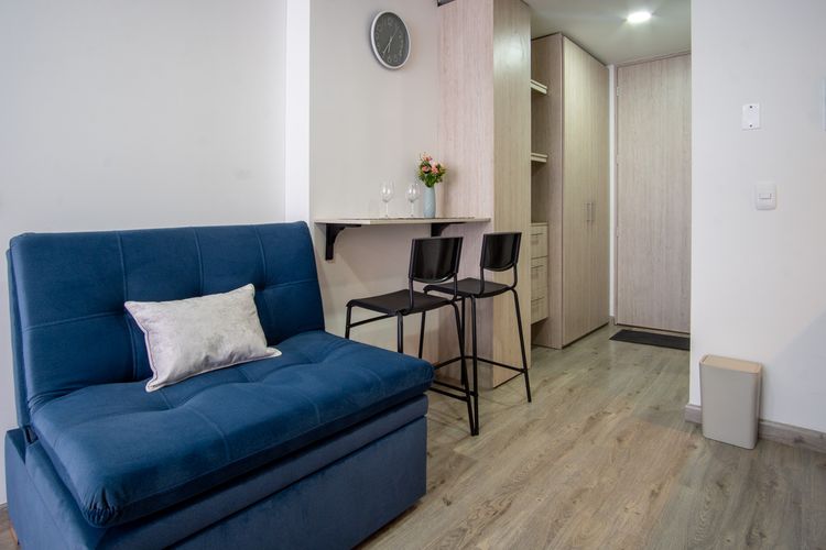 Apartaestudio en venta en La Veracruz, Bogotá, 28 m² · foto 7 de 11