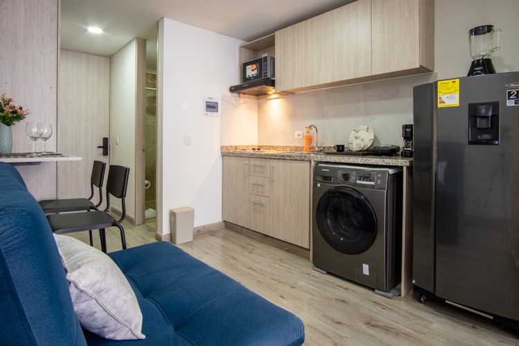 Apartaestudio en venta en La Veracruz, Bogotá, 28 m² · foto 8 de 11