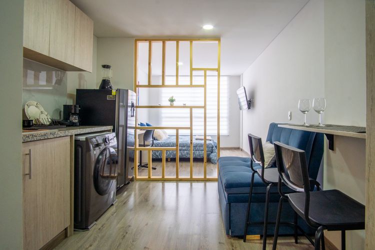 Apartaestudio en venta en La Veracruz, Bogotá, 28 m² · foto 10 de 11