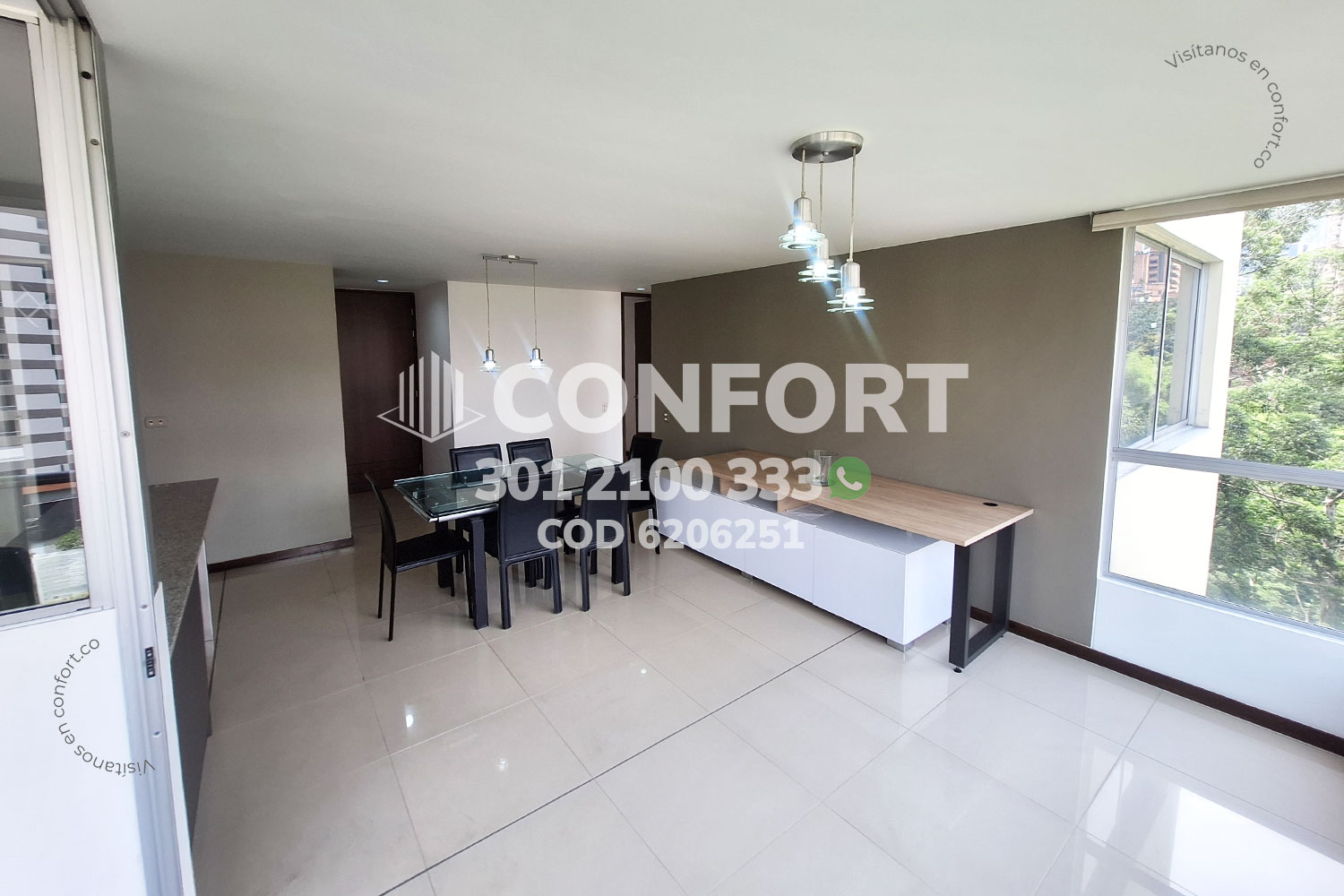 Apartamento en arriendo en Los Balsos, Medellín · foto 2 de 24