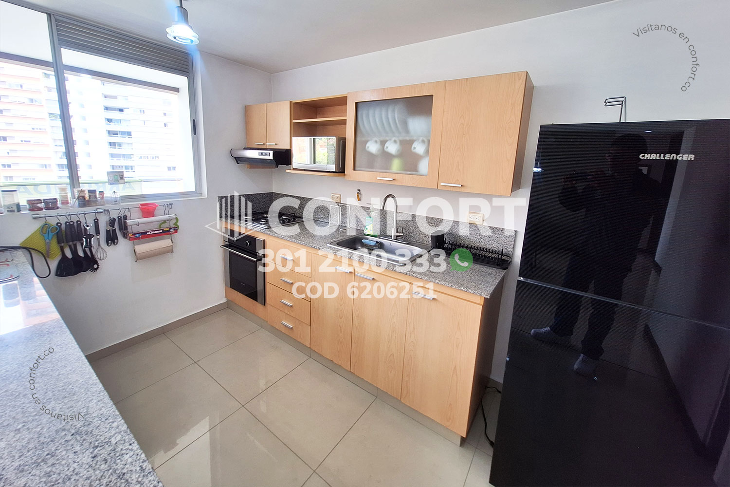 Apartamento en arriendo en Los Balsos, Medellín · foto 6 de 24