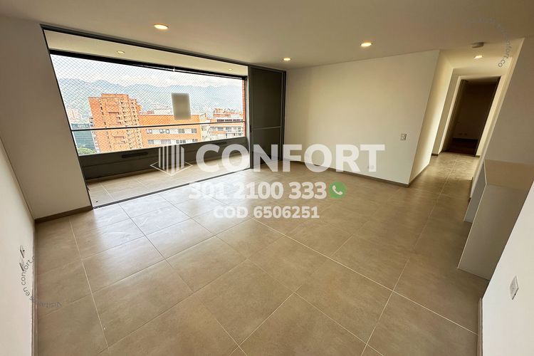 Apartamento de 3 alcobas en arriendo en Los Balsos, Medellín, 123 m² · foto 4 de 24