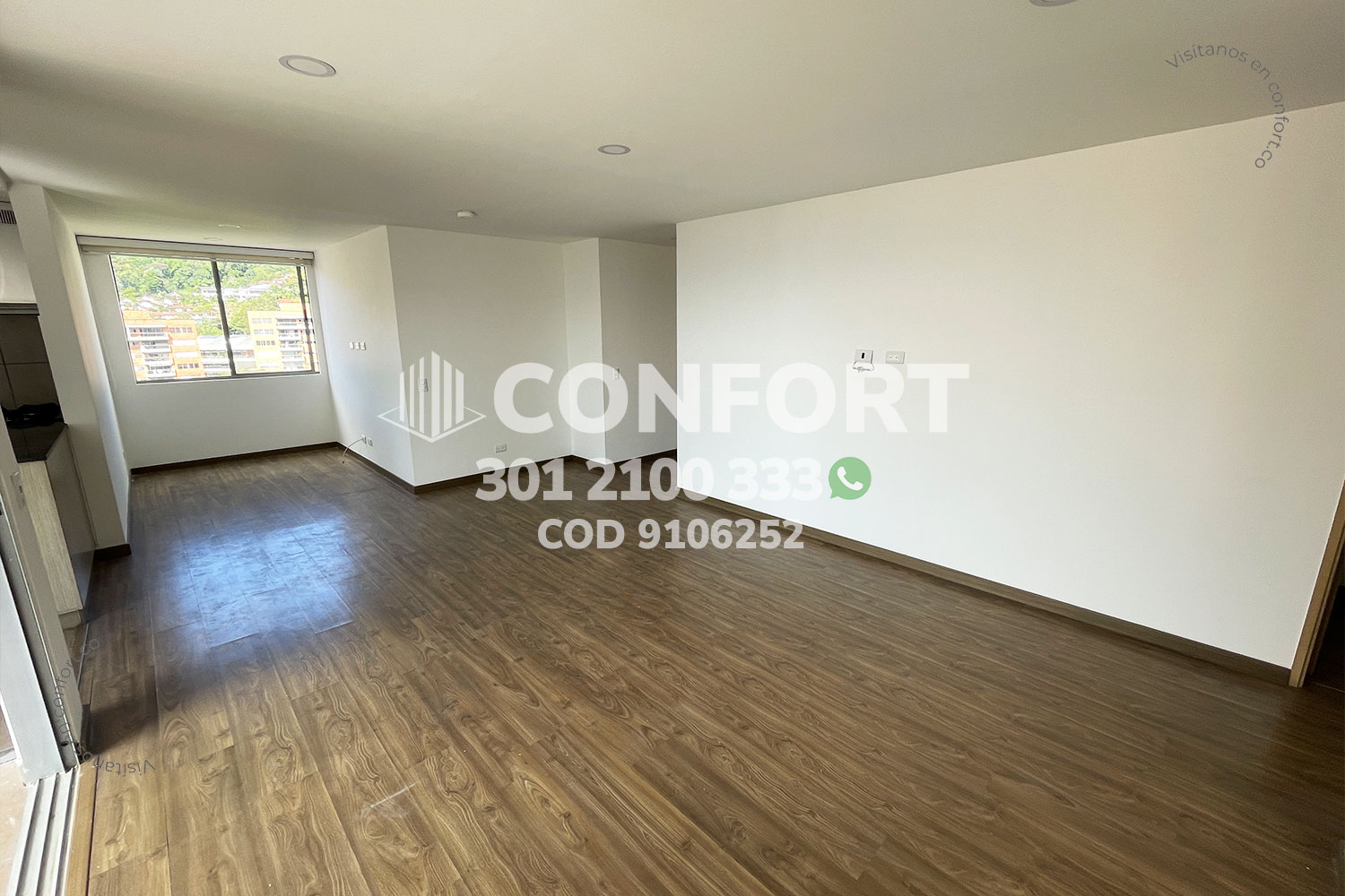 Apartamento en arriendo en Cumbres, Envigado · foto 3 de 24