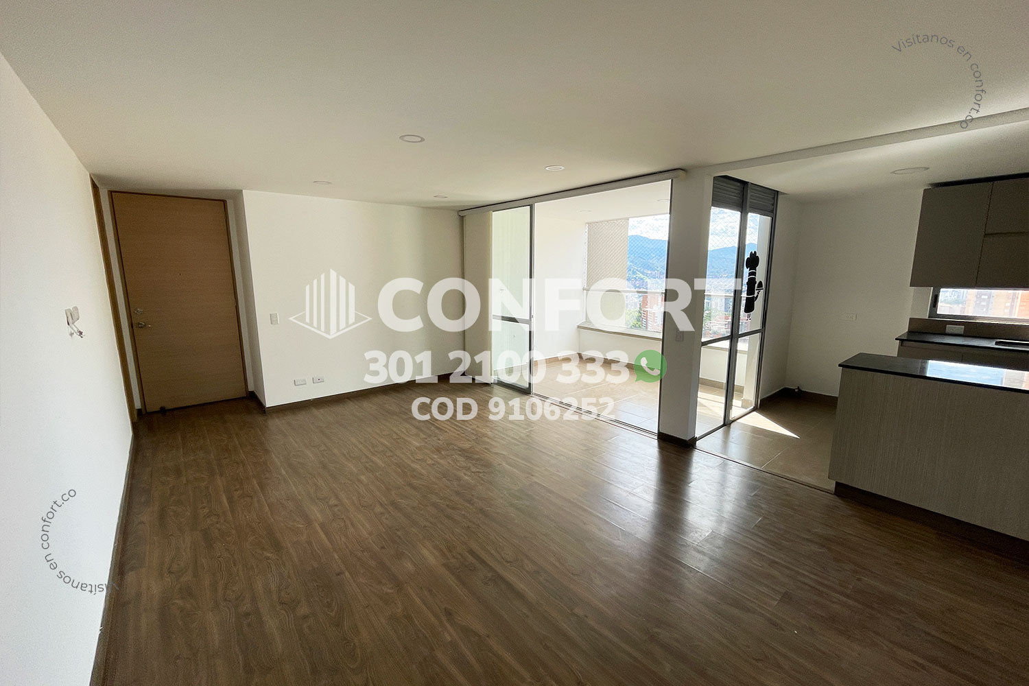 Apartamento en arriendo en Cumbres, Envigado · foto 4 de 24